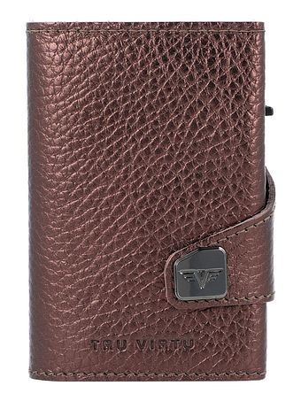 Tru Virtu Click & Slide kreditkortholder RFID læder 6,5 cm