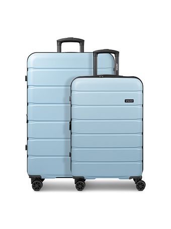 Saxoline Juego de maletas Miami de 4 ruedas, tamaños S y L, con asa expansible Saxoline Juego de maletas Miami de 4 ruedas, tamaños S y L, con asa expansible