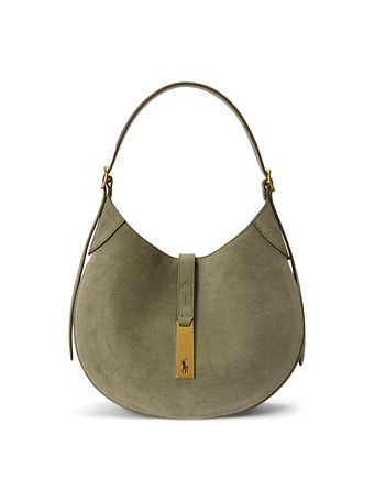POLO RALPH LAUREN Polo ID Schultertasche Leder 25 cm POLO RALPH LAUREN Polo ID Schultertasche Leder 25 cm