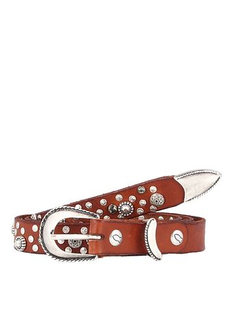 Campomaggi Kožený pásek s cvočky