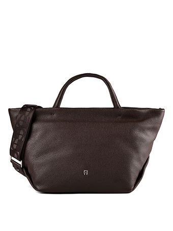 AIGNER Paola Handväska Läder 27 cm