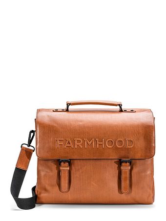 Farmhood Memphis dokumentmappe XXL 3 rum læder 39 cm Farmhood Memphis dokumentmappe XXL 3 rum læder 39 cm