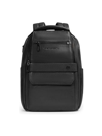 Piquadro Solm Daypack Læder 39 cm Laptoprum