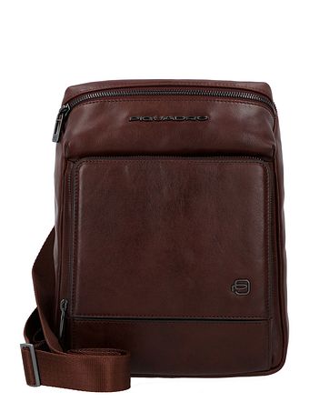 Piquadro Philip Skuldertaske Læder 27 cm