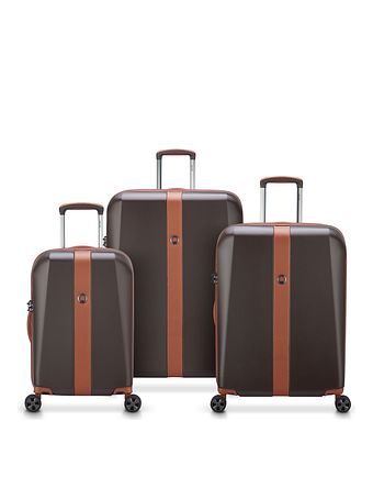 Delsey Paris Promenade Hard 2.0 4 kolečka Sada kufrů 3-dílný s roztažitelným záhybem