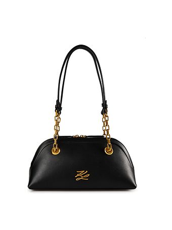 Karl Lagerfeld Autograph Skuldertaske Læder 30 cm