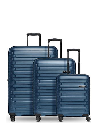 Pactastic Collection 04 THE THREE SET + 4 hjul Kuffert 3-delt med strækfold