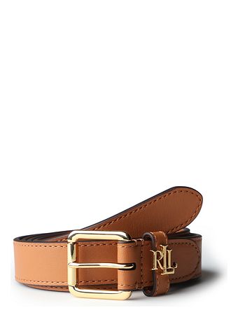 Lauren Ralph Lauren Logo Bælte Læder Lauren Ralph Lauren Logo Bælte Læder