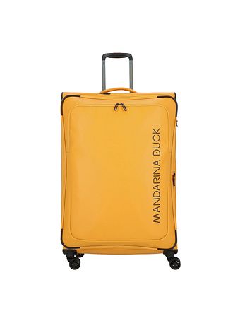 Mandarina Duck Eco Coated 4 ruedas Trolley XL 83 cm Con asa expansible