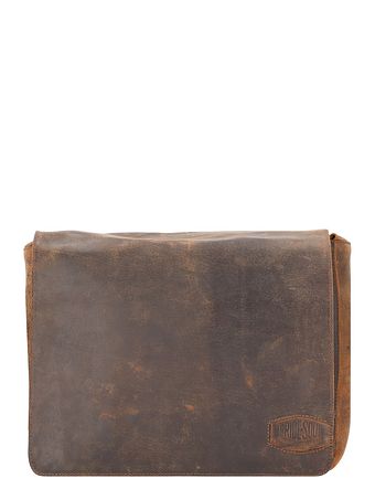 Pride and Soul Ben skuldertaske læder 33 cm rum til bærbar computer