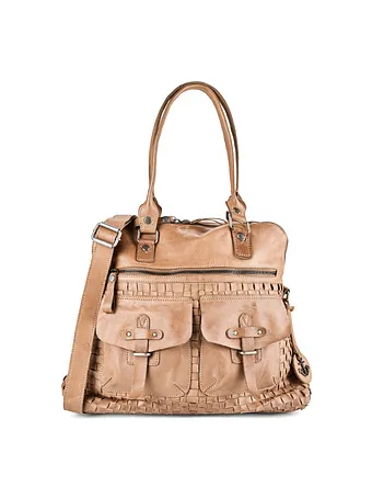 Harbour 2nd Urban Poets Alexandra-Up Bolsa de hombro Piel natural 29 cm