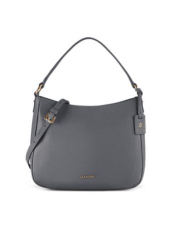 Lazarotti Bolsa de hombro tipo hobo de piel de Bolonia, 27 cm Lazarotti Bolsa de hombro tipo hobo de piel de Bolonia, 27 cm