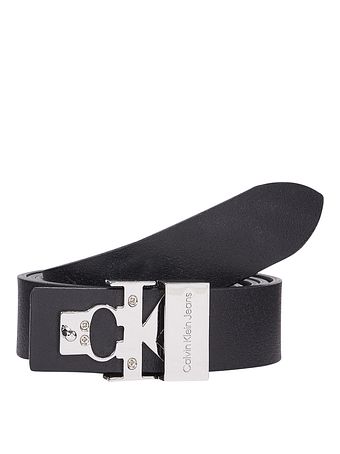 Calvin Klein Jeans Monogram Pásek Kůže