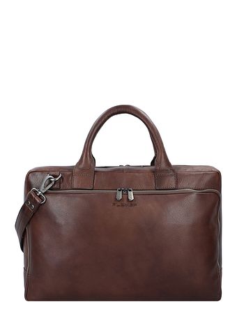 Plevier Vintage Bill Dokumenttaske Læder 40 cm Laptoprum