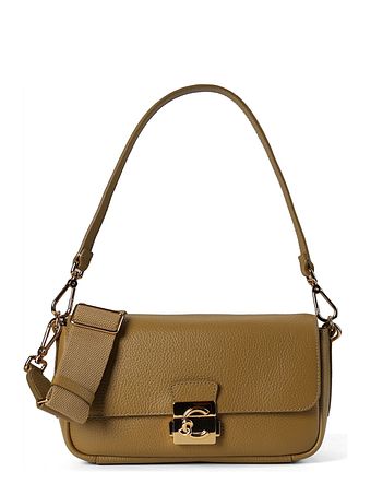 Coccinelle C-Me Lock Skuldertaske Læder 24 cm