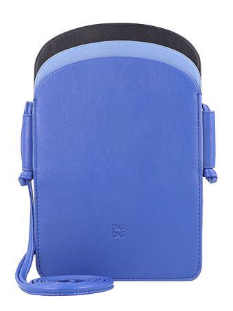DuDu Farverigt Minorca-mobiltaske i læder 12 cm