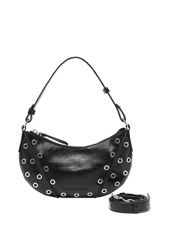 LES VISIONNAIRES Enya Mini Rivet Skuldertaske Læder 27 cm