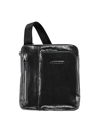 Piquadro Blue Square Crossbody taske Læder 21 cm Piquadro Blue Square Crossbody taske Læder 21 cm