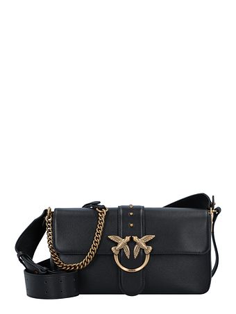 PINKO Love One Skuldertaske Læder 27 cm