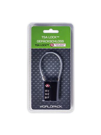 Worldpack Reiseaccessoires Kuffertlås med kode 9.5 cm Worldpack Reiseaccessoires Kuffertlås med kode 9.5 cm