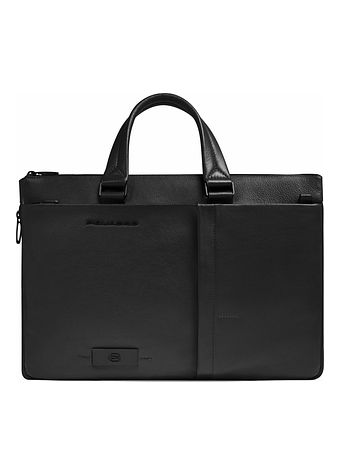Piquadro Russel Dokumenttaske RFID-beskyttelse Læder 42 cm Laptoprum