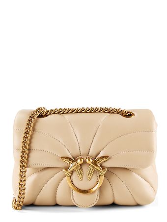 PINKO Love Puff Skuldertaske Læder 23 cm