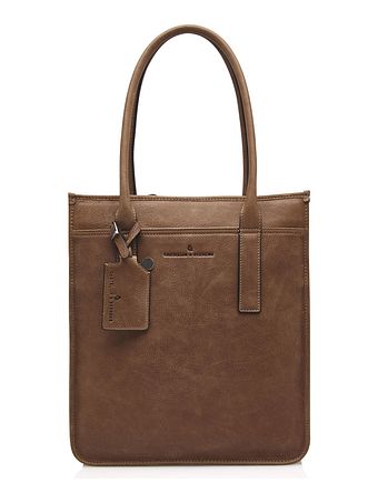 Castelijn & Beerens Carisma skuldertaske RFID-læder 34 cm rum til bærbar computer