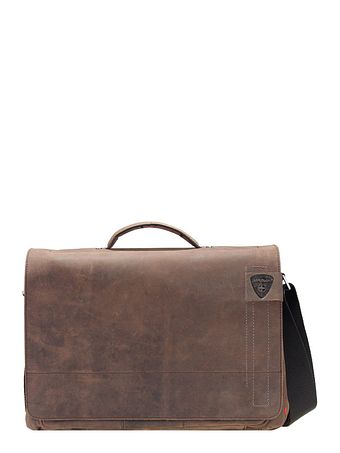 Strellson Richmond Messenger læder 40 cm rum til bærbar computer