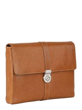 Leonhard Heyden Bergamo dokumentmappe læder 37 cm rum til bærbar computer