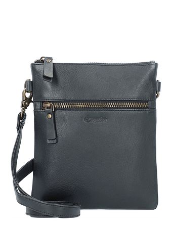 Esquire Peru-skuldertaske i læder 17 cm