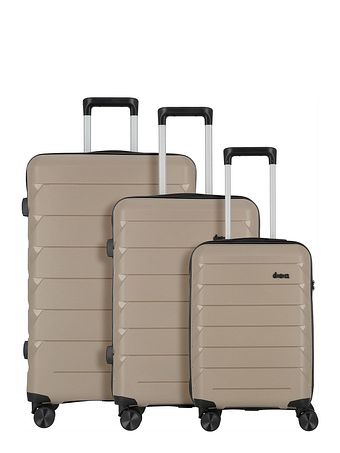 d & n Travel Line 4100 4 hjul Kuffert 3-delt