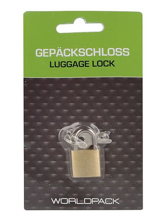 Worldpack Reiseaccessoires Kuffertlås 3 cm