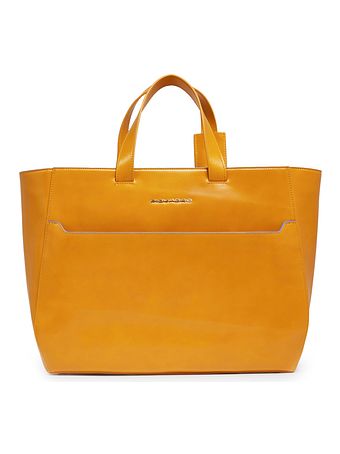 Piquadro Blue Square Nákupní taška Kůže 40 cm