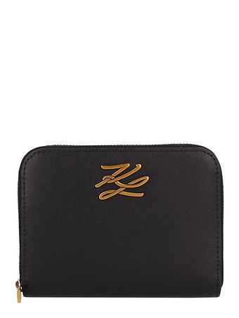 Karl Lagerfeld Autograph Pung Læder 13 cm Karl Lagerfeld Autograph Pung Læder 13 cm