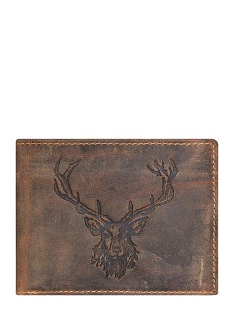 Greenburry Vintage Hirsch pung i læder 12 cm