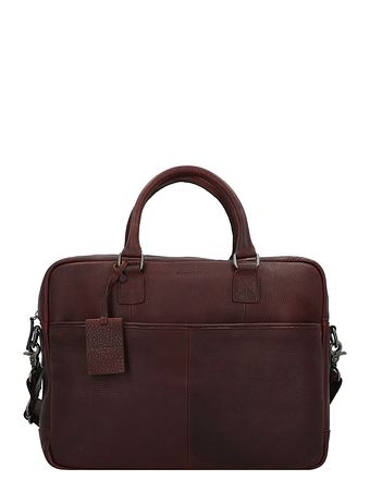 Burkely Antik Avery dokumentmappe i læder 40 cm med rum til bærbar computer