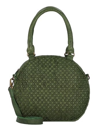 Greenland Nature Femi & Nine skuldertaske i læder 34 cm