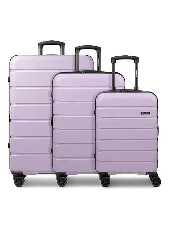 Saxoline Miami 4 kolečka Sada kufrů 3-dílný s roztažitelným záhybem