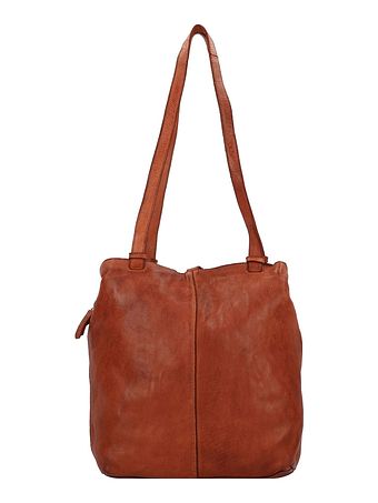 Harold's Submarine skuldertaske i læder 33 cm