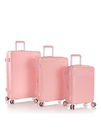 Heys Pastel 4 hjul Kuffert 3-delt med strækfold