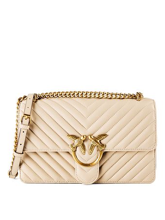 PINKO Love One Skuldertaske Læder 26.5 cm