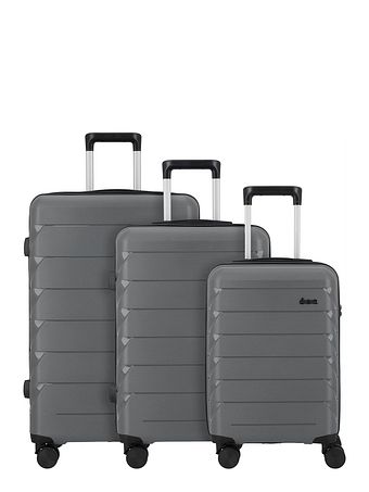 d & n Travel Line 4100 4 hjul Kuffert 3-delt