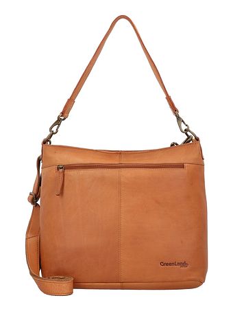 Greenland Nature GreenLand NATURE Skuldertaske Læder 35 cm