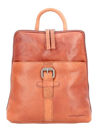 Spikes & Sparrow City-rygsæk i læder 27 cm