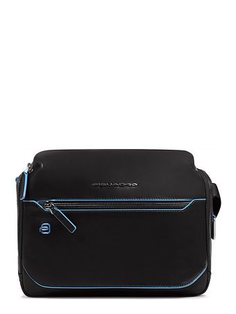 Piquadro Blue Square Skuldertaske Læder 27 cm
