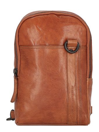 Spikes & Sparrow Bronco skuldertaske i læder 17,5 cm