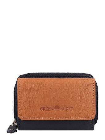 Greenburry Nappa Pung RFID-beskyttelse Læder 11 cm