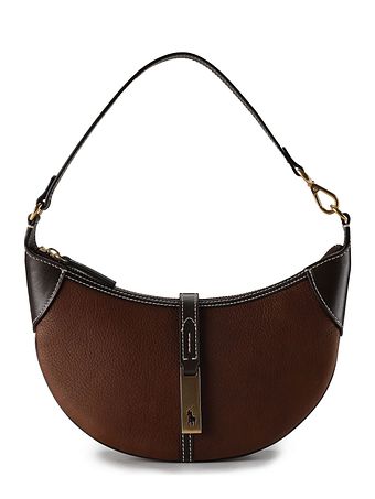 POLO RALPH LAUREN Polo ID Skuldertaske Læder 26 cm POLO RALPH LAUREN Polo ID Skuldertaske Læder 26 cm