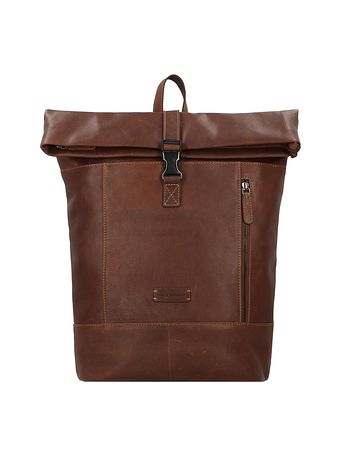 Jack Kinsky Porto Batoh Kůže 43 cm Kapsa na notebook