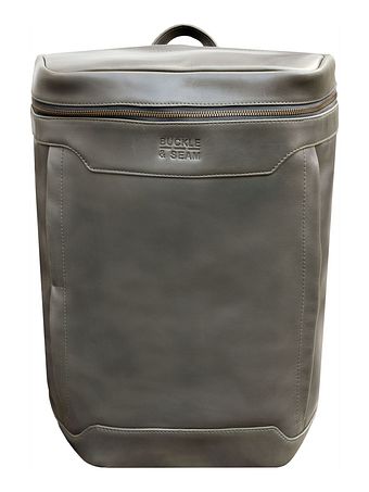 Buckle & Seam Siwa rygsæk læder 47 cm rum til bærbar computer